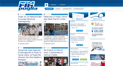 Desktop Screenshot of federnuotopuglia.it